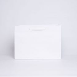 Shopping bag personalizzata Noblesse 40x15x29 CM | SHOPPING BAG NOBLESSE PREMIUM | STAMPA SERIGRAFICA SU DUE LATI IN UN COLORE