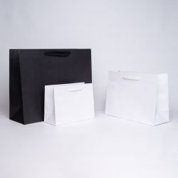 Shopping bag personalizzata Noblesse 53x18x43 CM | SAC PAPIER NOBLESSE PREMIUM | IMPRESSION EN SÉRIGRAPHIE SUR UNE FACE EN UN...