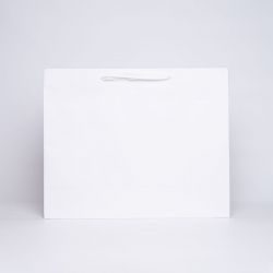 Shopping bag personalizzata Noblesse 53x18x43 CM | SHOPPING BAG NOBLESSE PREMIUM | STAMPA SERIGRAFICA SU UN LATO IN DUE COLORI