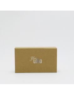 Boîte aimantée personnalisée Hingbox 12x7x3 CM | HINGBOX | IMPRESSION À CHAUD