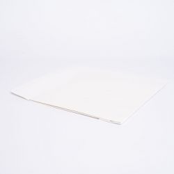 Noblesse personalisierte Papiertüte 23x4x18 CM | PREMIUM NOBLESSE PAPER POUCH | SIEBDRUCK AUF EINER SEITE IN EINER FARBE