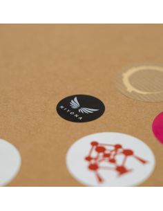 Customized Customizable stickers 4,5x4,5 CM | STICKER | ESTAMPACIÓN EN CALIENTE