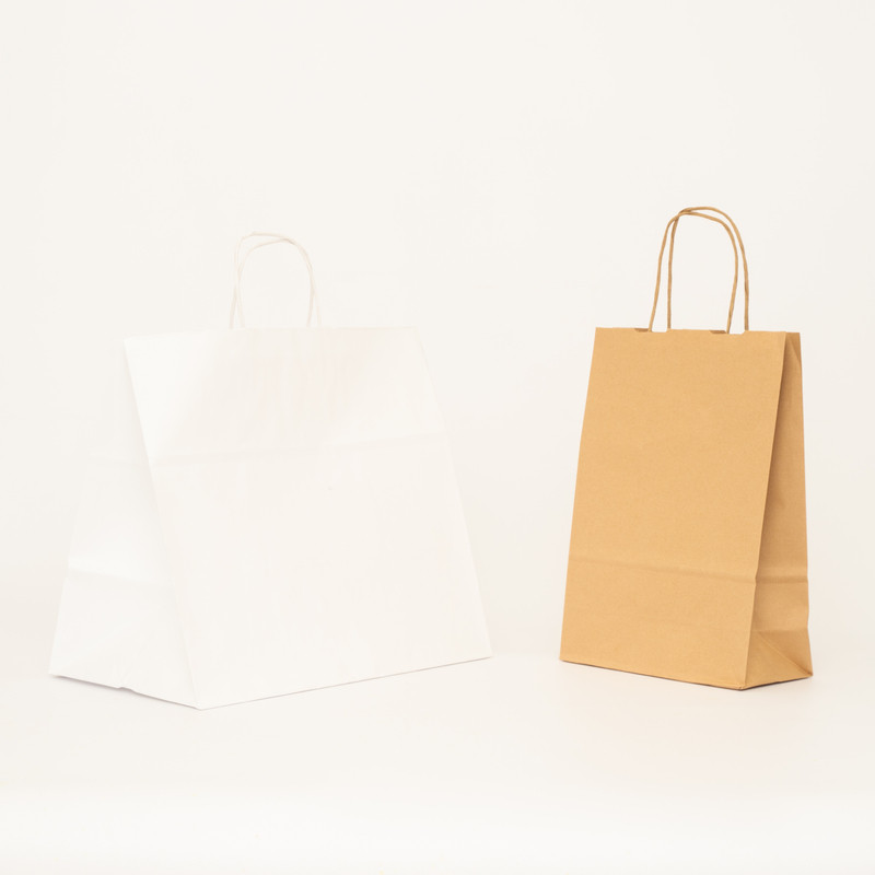 Shopping bag personalizzata Safari 45x15x49 CM | SHOPPING BAG SAFARI | STAMPA FLEXO IN UN COLORI SU AREE PREDEFINITA SU ENTRA...