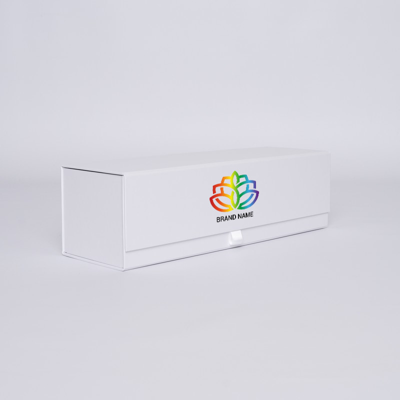 PERSONALISIERT Flaschenbox Magnetbox 10x33x10 cm | FLASCHENKASTEN | BOX FÜR 1 FLASCHE | DIGITALDRUCK AUF VORDEFINIERTER ZONE