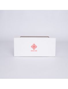 Boîte aimantée personnalisée Clearbox 22x10x11 CM | CLEARBOX | IMPRESSION EN SÉRIGRAPHIE SUR UNE FACE EN UNE COULEUR