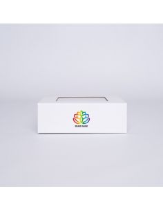 Scatola magnetica personalizzata Clearbox 15x15x5 CM | CLEARBOX | STAMPA DIGITALE SU AREA PREDEFINITA