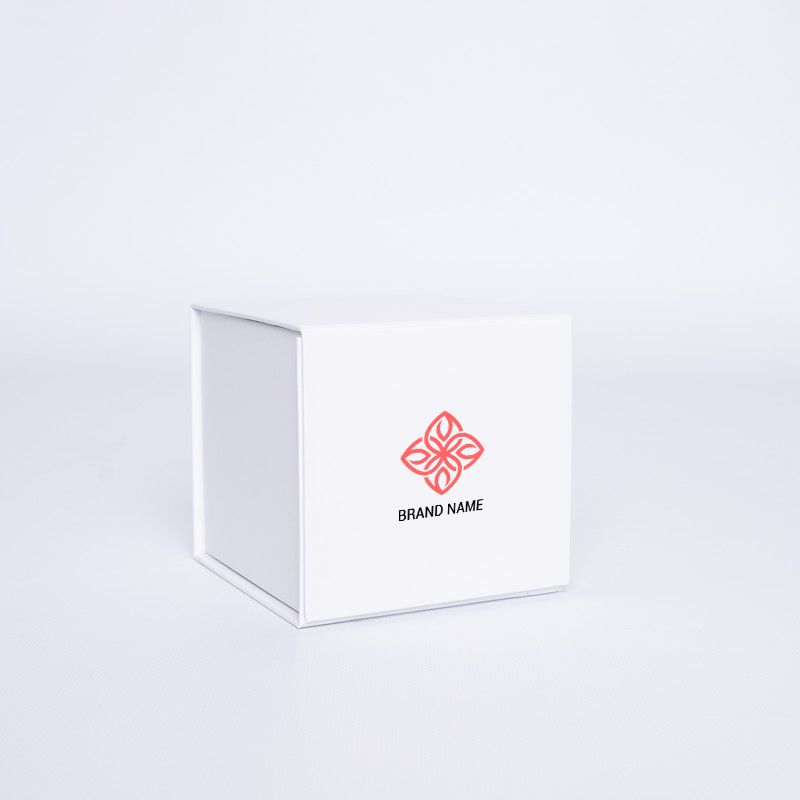 Scatola magnetica personalizzata Cubox 10x10x10 CM | CUBOX | STAMPA SERIGRAFICA SU UN LATO IN DUE COLORI