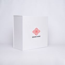 Scatola magnetica personalizzata Wonderbox 40x40x20 CM | WONDERBOX (EVO) | SCREEN PRINTING ON ONE SIDE IN TWO COLOURS