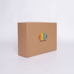 Postpack Kraft personalizzabile 34x24x10,5 CM | POSTPACK |STAMPA DIGITALE SU AREA PREDEFINITA