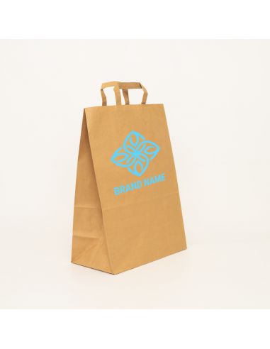 Customized Personalized shopping bag Box 26x17x25 CM | SHOPPING BAG BOX | FLEXO PRINTING IN ONE COLOR ON FIXED AREAS ON BOTH ...