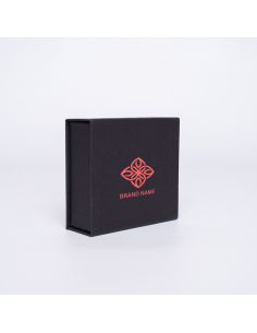 Boîte aimantée personnalisée Sweetbox 10x9x3,5 CM | SWEET BOX | IMPRESSION EN SÉRIGRAPHIE SUR UNE FACE EN UNE COULEUR