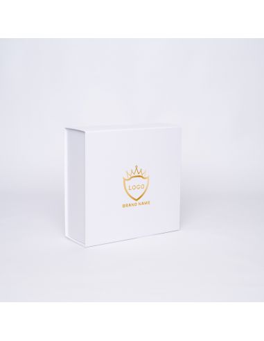 Boîte aimantée personnalisée Wonderbox 15x15x5 CM | WONDERBOX |PAPIER STANDARD | IMPRESSION À CHAUD