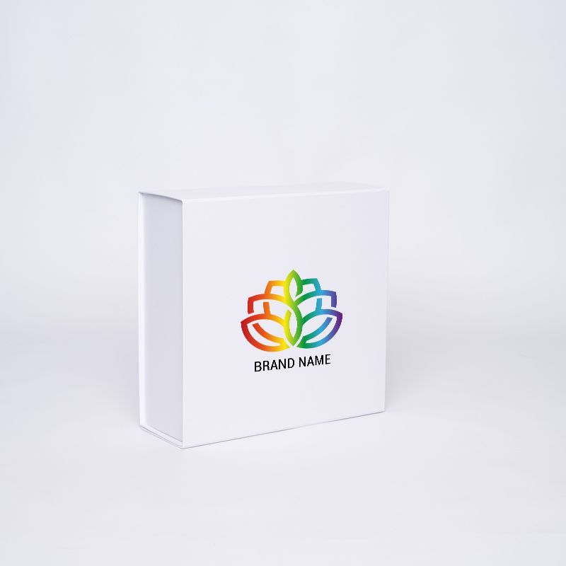 Boîte aimantée personnalisée Wonderbox 25x25x9 CM | WONDERBOX (ARCO) | IMPRESSION NUMERIQUE ZONE PRÉDÉFINIE