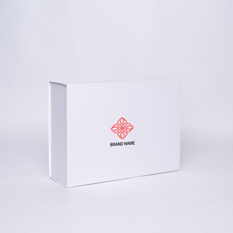 Customized Personalized Magnetic Box Wonderbox 38x28x12 CM | WONDERBOX (ARCO) | SCREEN PRINTING ON ONE SIDE IN TWO COLOURS