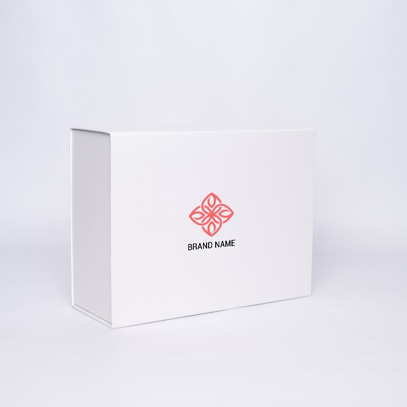 Personalisierte Magnetbox Wonderbox 40x30x15 CM | WONDERBOX | STANDARDPAPIER | SIEBDRUCK AUF EINER SEITE IN ZWEI FARBEN