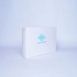 Customized Personalized foldable box Campana 37x26x6 CM | CAMPANA | SCREEN PRINTING ON ONE SIDE IN ONE COLOUR