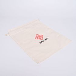 Customized Personalized cotton pouch 29x38 CM | POCHETTE COTON | IMPRESSION EN SÉRIGRAPHIE SUR UNE FACE EN DEUX COULEURS