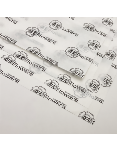 Customized Printed silk paper 47x67 CM | FSC SILK PAPER | 1 COLOR OFFSET PRINTING | 500 SHEETS | 2 WEEKS