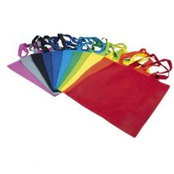 Kundenspezifische wiederverwendbare Baumwolltasche Tote Bag Rainbow