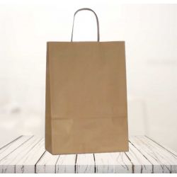 Shopping bag personalizzata Safari 26x12x34 CM | SHOPPING BAG SAFARI | STAMPA FLEXO IN DUE COLORI SU AREE PREDEFINITA SU ENTR...