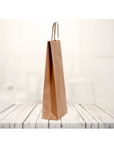 Customized Personalized shopping bag Safari 14x8x39 CM | SHOPPING BAG SAFARI | FLEXO PRINTING IN ONE COLOR ON FIXED AREAS