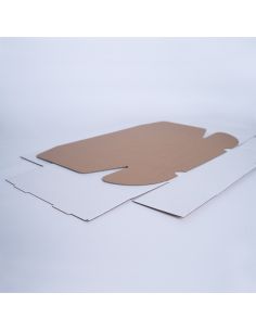 Customized Laminated Postpack 34x24x10,5 CM | LAMINATED POSTPACK | SCREEN PRINTING ON ONE SIDE IN TWO COLOURS