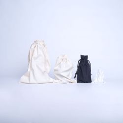 Customized Personalized cotton pouch 29x38 CM | POCHETTE COTON | IMPRESSION EN SÉRIGRAPHIE SUR UNE FACE EN DEUX COULEURS