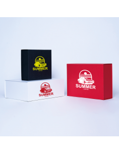 Customized Personalized Magnetic Box Wonderbox 19x9x7 CM | WONDERBOX (ARCO) | SCREEN PRINTING ON ONE SIDE IN ONE COLOUR