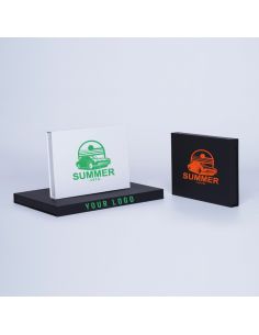 Customized Personalized Magnetic Box Hingbox 35x23x2 CM | HINGBOX | SCREEN PRINTING ON ONE SIDE IN ONE COLOUR