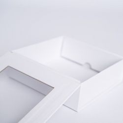 Boîte aimantée personnalisée Clearbox 15x15x5 CM | CLEARBOX | IMPRESSION NUMERIQUE ZONE PRÉDÉFINIE