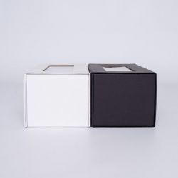 Scatola magnetica personalizzata Clearbox 22x10x11 CM | CLEARBOX | IMPRESSION EN SÉRIGRAPHIE SUR UNE FACE EN DEUX COULEURS