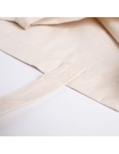 Customized Personalized reusable cotton bag 38x42 CM | TOTE BAG EN COTON | IMPRESSION EN SÉRIGRAPHIE SUR UNE FACE EN DEUX COU...